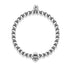 Vader | Silber | Kristall-Charm-Armband